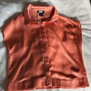 DKNY Women's Coral Blouse